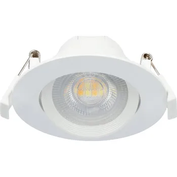 Bodové svítidlo Ledshopik Výklopné LED bodové svítidlo 5W | bílá | kruhové | 5W | přepínatelné CCT |