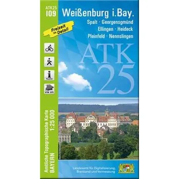 ATK25-I09 Weißenburg i.Bay. (Amtliche Topographische Karte 1:25000) - Landesamt für Denkmalpflege Hessen