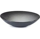 TOMGAST Swell talíř hluboký Brown Sand, pr. 24,2 cm Barva: černý písek