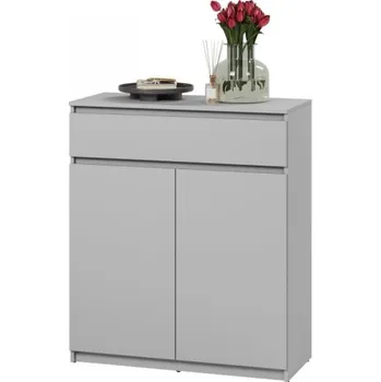 Ložnice Předsíňová komoda 2D1S Simply SM-02, Barva: šedá MIRJAN 5903211339769