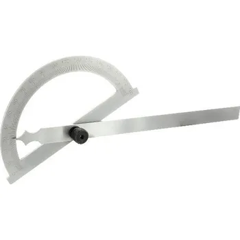 Úhloměr Hedue Úhloměr 120mm oblouk 80mm