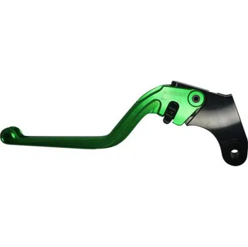 Spojková páčka ACCOSSATO fixed CNC-worked aluminium, green ESV004G