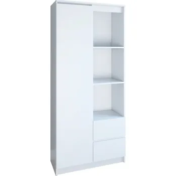 Obývací stěna Knihovna Ben 80 bílá