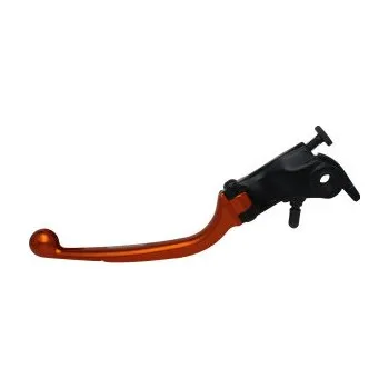 Adjustable folding lever ACCOSSATO aluminium, master cylinder oranžová LV014O-RST