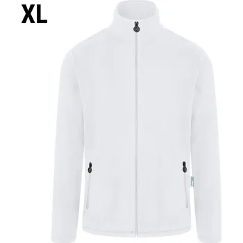 Pánská casual bunda G.Gastro KARLOWSKY | Pánská pracovní fleecová bunda Warm-Up - bílá - velikost: XL