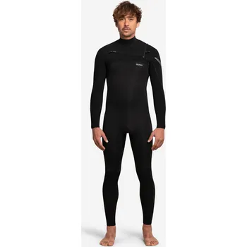 Neoprenový oblek DECATHLON Pánský surfařský neopren 900 4/3 mm XL ČERNÁ