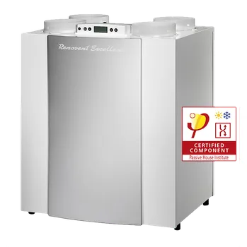 rekuperace vzduchu Brink - Renovent Excellent 300 Výbava jednotky: S předehřevem, Provedení: Levá - přívod vzduchu do interiéru vlevo