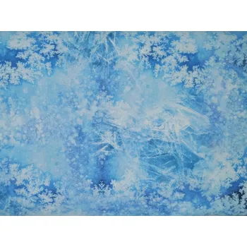 Bavlněná látka Námraza - digitální tisk