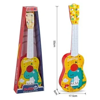 Hudební nástroj pro děti Gitara z dinozaurem