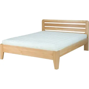 Postel Dřevěná dvoulůžková postel LK189 buk Pacyga Drewmax