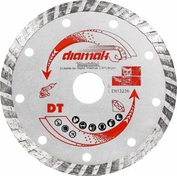 Řezný kotouč Makita D-61167-10 diamantový segmentový turbo kotouč 125 mm 1 ks