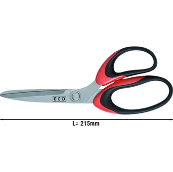 Kancelářské nůžky G.Gastro Univerzální nůžky - 21,5 cm - délka střihu 8,5 cm