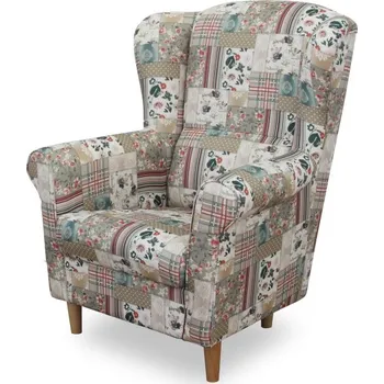 Křeslo Křeslo ušák Charlotte látka Viorica (Křesla ušáky)