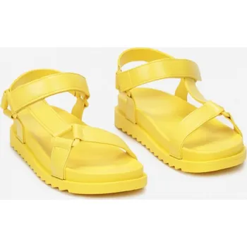 Dámské sandále Pohodlné sandály ve žluté barvě HM3199, VELIKOST 41