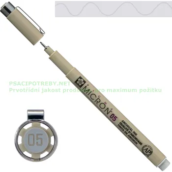 sakura xsdk0542 Technické pero Pigma Micron 05/0.45mm - Světle studená šedá