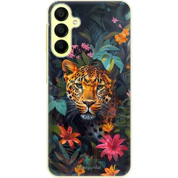 Odolné silikonové pouzdro iSaprio - Flower Jaguar - Samsung Galaxy A15 / A15 5G