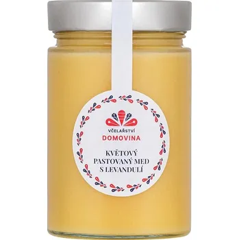 Včelařství Domovina Květový med s levandulí pastovaný 400 g