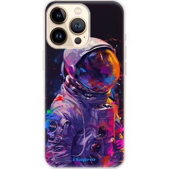 Odolné silikonové pouzdro iSaprio - Neon Astronaut - iPhone 13 Pro Max