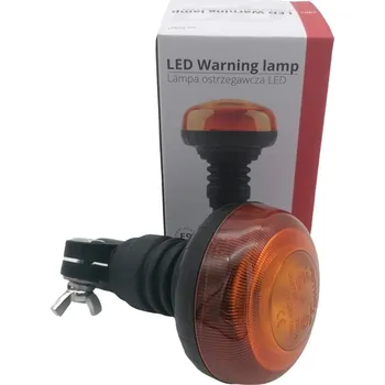 Maják Maják oranžový LED 12V/24V AMIO pružné uložení