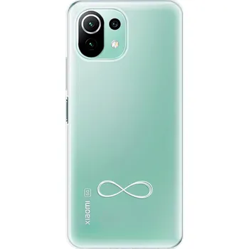 Odolné silikonové pouzdro iSaprio - čiré - Infinity - Xiaomi Mi 11 Lite