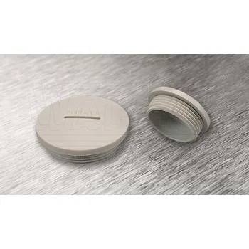 elektrický kabel WAPRO PZ-13,5 šroubová záslepka - Pg 13,5 , šedá RAL 7035