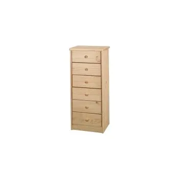 Komoda Komoda 3 borovice masiv lakovaná šířka 43 cm