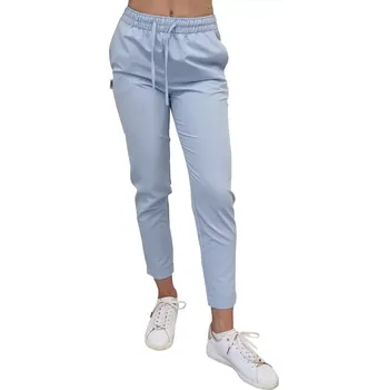 Zdravotnický oděv Modré zdravotnické cigaretové kalhoty - elastický materiál (3XL)