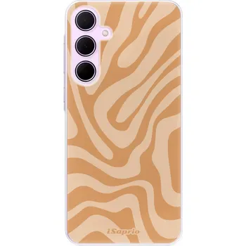 Pouzdro na mobilní telefon Odolné silikonové pouzdro iSaprio - Zebra Orange - Samsung Galaxy A55 5G