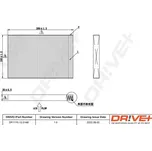 Filtr, vzduch v interiéru Dr!ve+ DP1110.12.0148