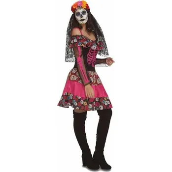 Dámský kostýmek My Other Me Kostým pro dospělé Day of the Dead (1 Kusy) Velikost: XL