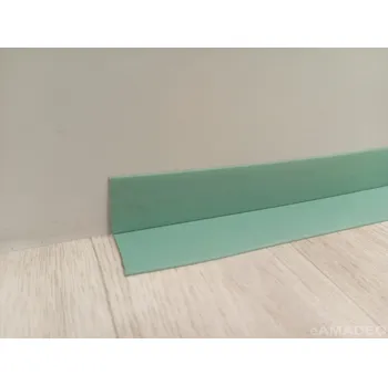 soklová lišta Obvodová podlahová lišta PVC měkčená 781 - zelený