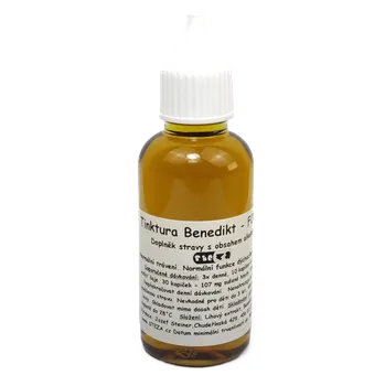 Doplněk stravy STEZA - Tinktura Benedikt - FORTE 5x 50ml. (Benedikt čubet)