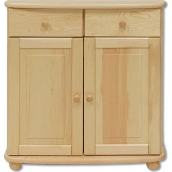 Dřevěná komoda DN142 borovice masiv 85x92x42 cm
