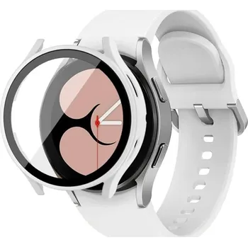Příslušenství k chytrým hodinkám Ochranný kryt pro Samsung Galaxy Watch 5 40mm - Bílý