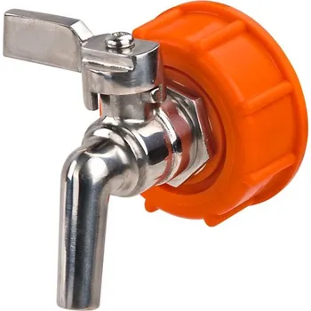 Kanystr Výpustný kohoutek pochromovaný s převlečnou maticí NW 8