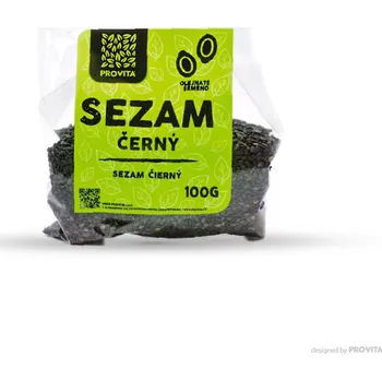 Sušená potravina Sezam černý 100 g – PROVITA