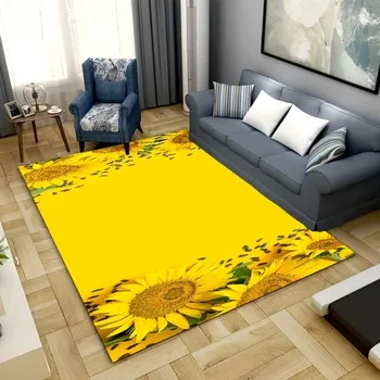 Koberec Květinový koberec do ložnice a kuchyně - 12,40 x 120 cm 16 x 47 palců