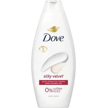 Sprchový gel Dove Silky Velvet sprchový gel, 250 ml