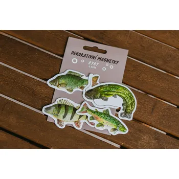 Dekorativní magnet ePiPí Dekorativní magnetky - Ryby