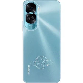Odolné silikonové pouzdro iSaprio - čiré - Travel - Honor 90 Lite 5G