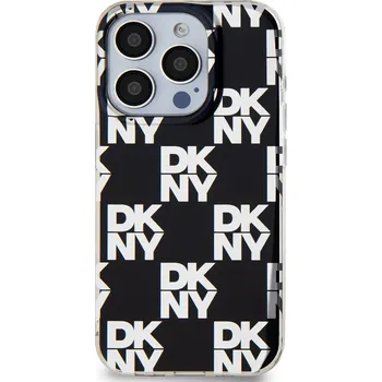 Pouzdro na mobilní telefon Zadní kryt KNY PC/TPU Checkered Pattern pro Apple iPhone 14 Pro, černá