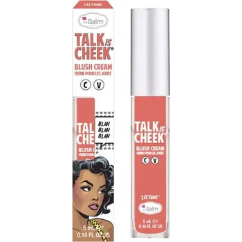 Tvářenka The-Balm Oblicej BlushKrémová tvářenka Talk is Cheek Lecture 4,5 ml ()