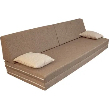 Matrace MABO Půlená matrace + opěrák + 2x polštář Rozměr: 80x200 cm, Barva: Lime