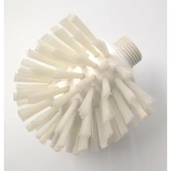 Kuchyňský mlýnek Kartáč-Hlava 8740 vel. D 12cm na čistění řezaček na maso, barva bílá