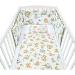 New Baby 3-dílné ložní povlečení 90/120 cm Jungle