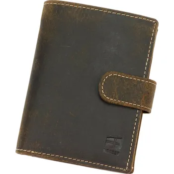 Peněženka Pánská kožená peněženka Nordee hnědá KZ2249411