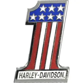 Pin Harley-Davidson " Jednička" barevný 682608008925