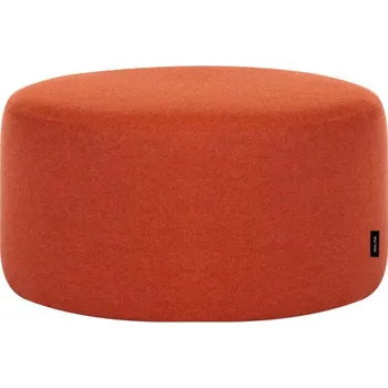 Otoman Noo.ma Pouf Folk Low, terracotta wool