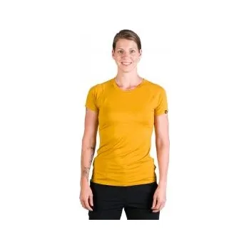 Dámské tričko Northfinder Diane goldenyellow XS; Žlutá triko