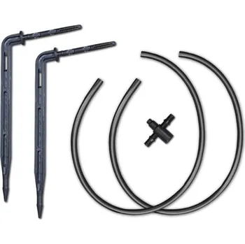 Bradas Dvojitý tyčový odkapávač se zavlažovací hadičkou 50 cm